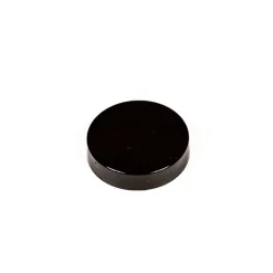 Black 48-400 Smooth Sided Cap With Liner | 36 Pack