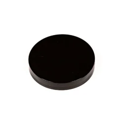 Black 70-400 Smooth Sided Cap With Liner | 36 Pack