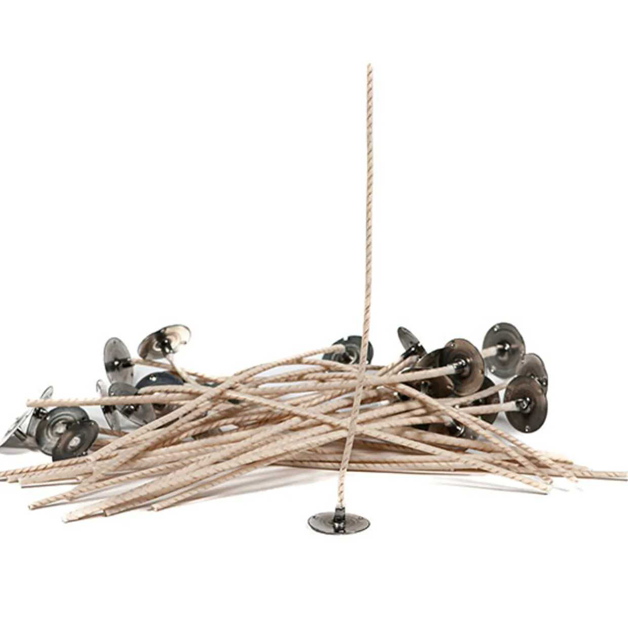 CD-18 6" Pre-tabbed Wick | 100 Pack