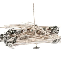 ECO-6 6" Pre-tabbed Wick | 100 Pack