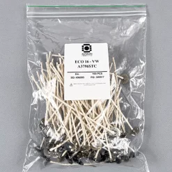 ECO-16 6" Pre-tabbed Wick | 100 Pack