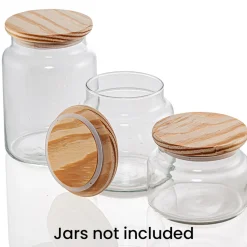 Harmony Pine Lid For Apothecary Jars | 12 Pack