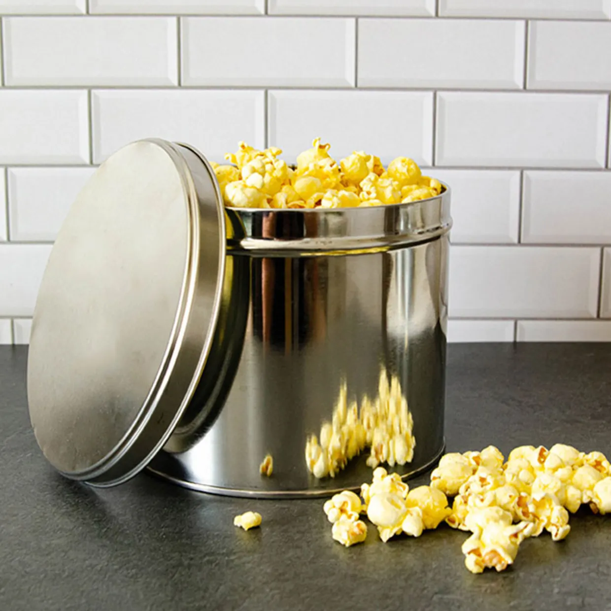 Jar Store Tin Container