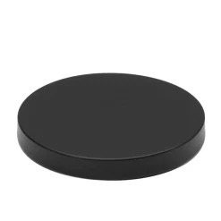 Large Black Metal Lid | 12 Pack