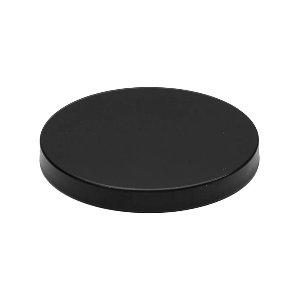 Medium Black Metal Lid | 12 Pack
