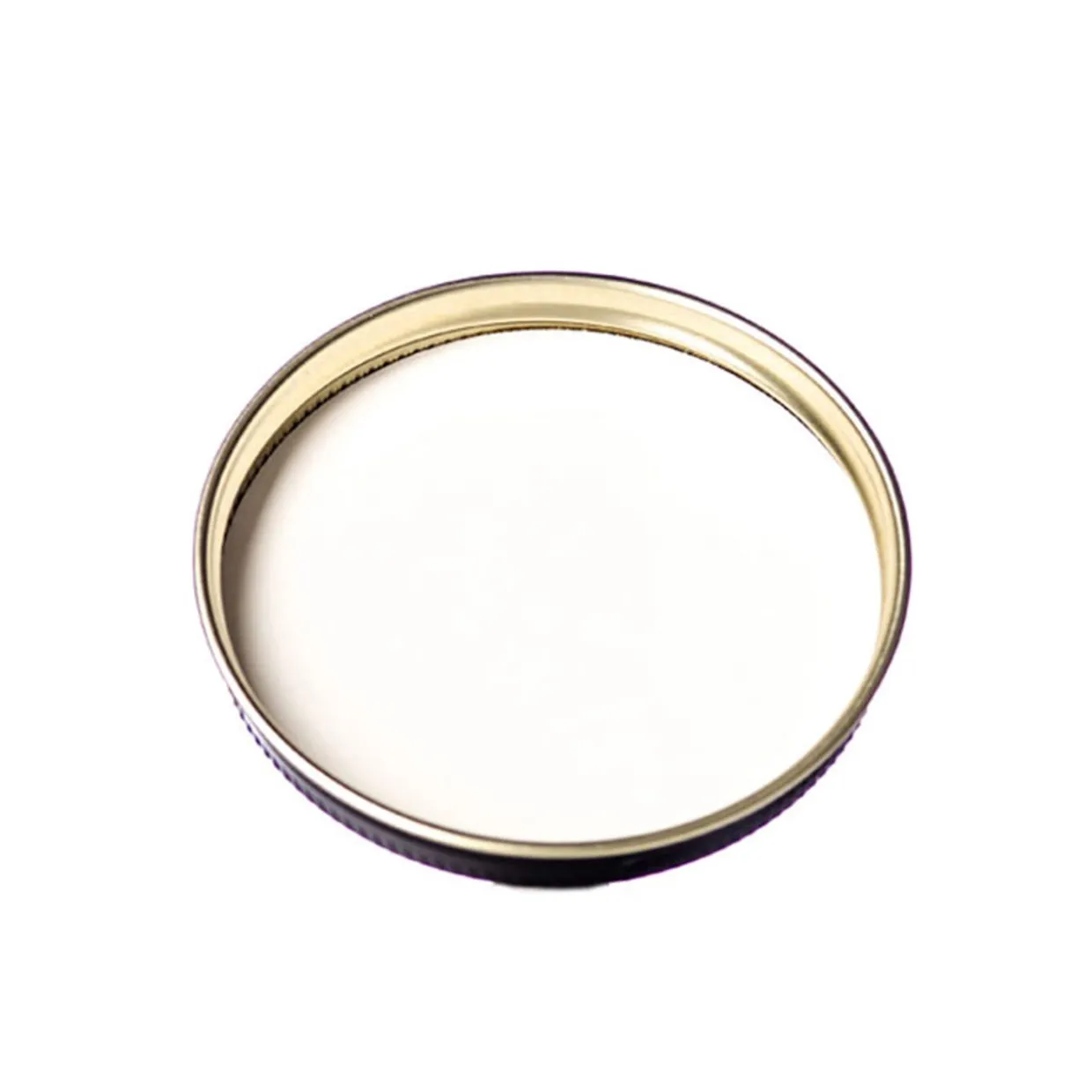 70mm Black Candle Jar Lid | 12 Pack