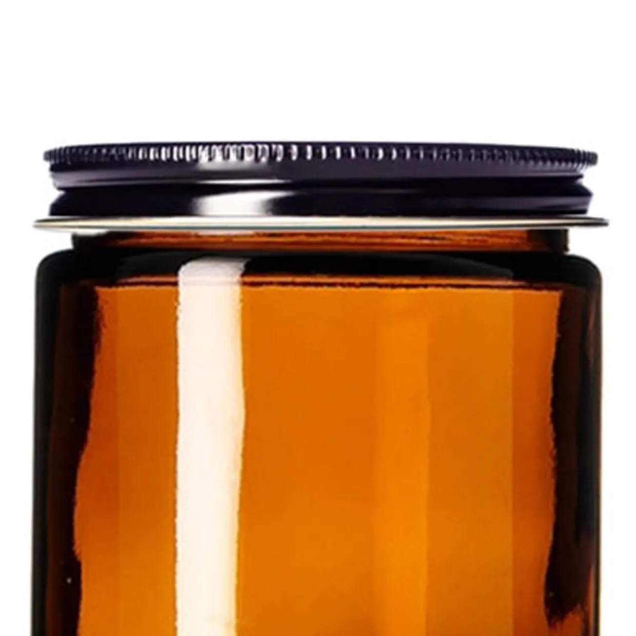 70mm Black Candle Jar Lid | 12 Pack