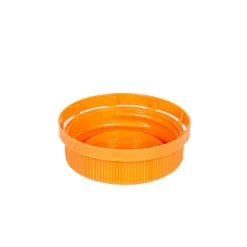 Orange 38-400 Tamper Evident Ratchet Cap Unlined | 12 Pack