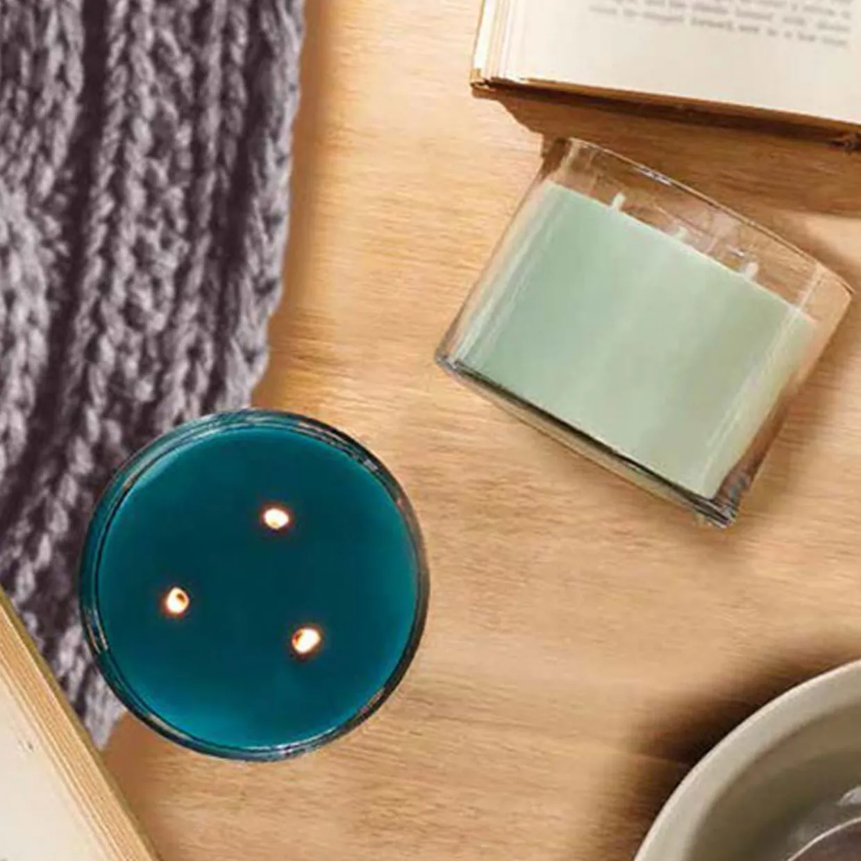 21 Oz. Anchor 3 Wick Cylinder Jar | 12 Pack