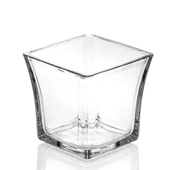 12 Oz. Anchor Flared Square Candle Jar | 6 Pack