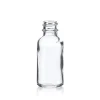 1 Oz Clear Boston Round Bottle 20-400 | 25 Pack