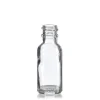 1/2 Oz Clear Boston Round Bottle 18-400 | 25 Pack