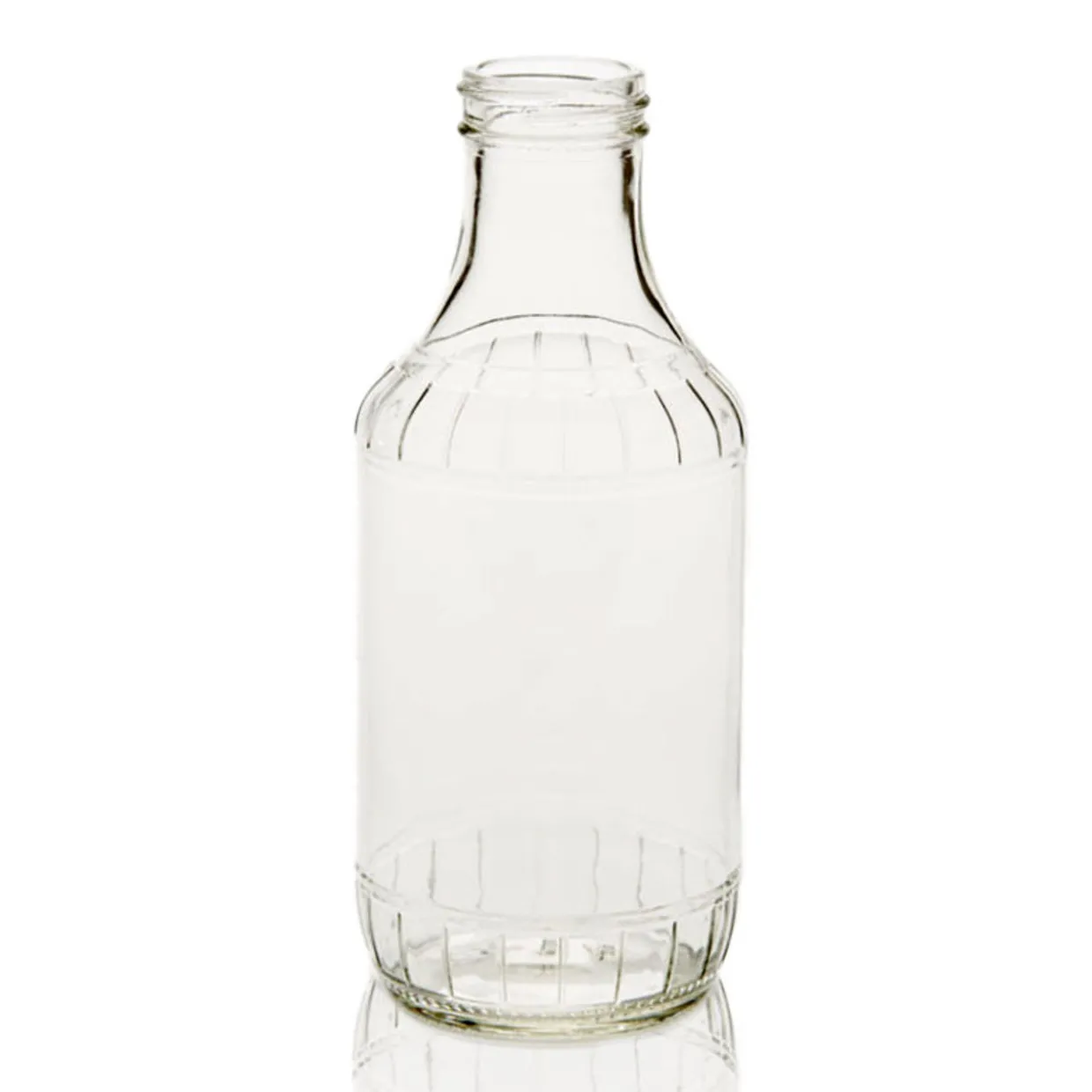 16 Oz. Decanter Sauce Bottle 38-400 | 12 Pack