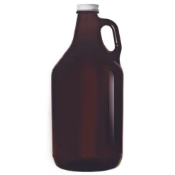 64 Oz Libbey Amber Growler With Cap | 6 Pack