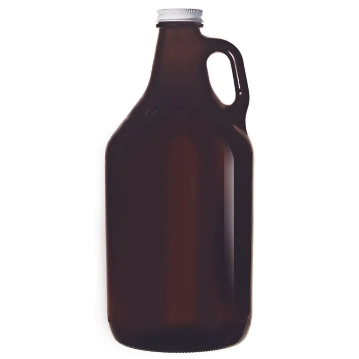 64 Oz Libbey Amber Growler With Cap | 6 Pack