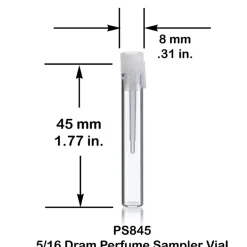 Perfume Sampler Vial - 5/16 Dram | 100 Pack