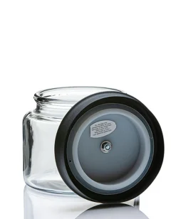 1 1/2 Quart Anchor Montana Jar With Black Metal Cover | 4 Pack