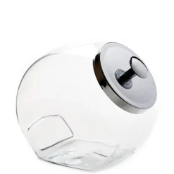 2 Quart Anchor Penny Jar With Chrome Cover | 4 Pack