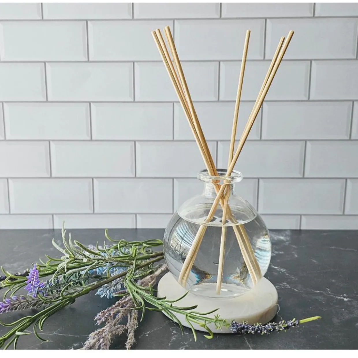 Round Reed Diffuser Bottle 250 Ml | 40 Pack