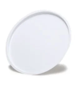 White PET Jar Dust Cover 70-400 | 36 Pack