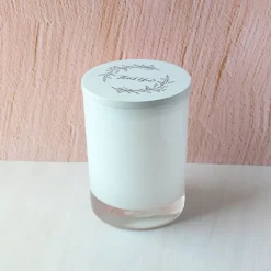 White Thank You Wood Lid | 12 Pack